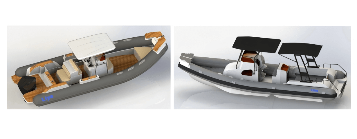 Customizations rigid inflatable boats ribs