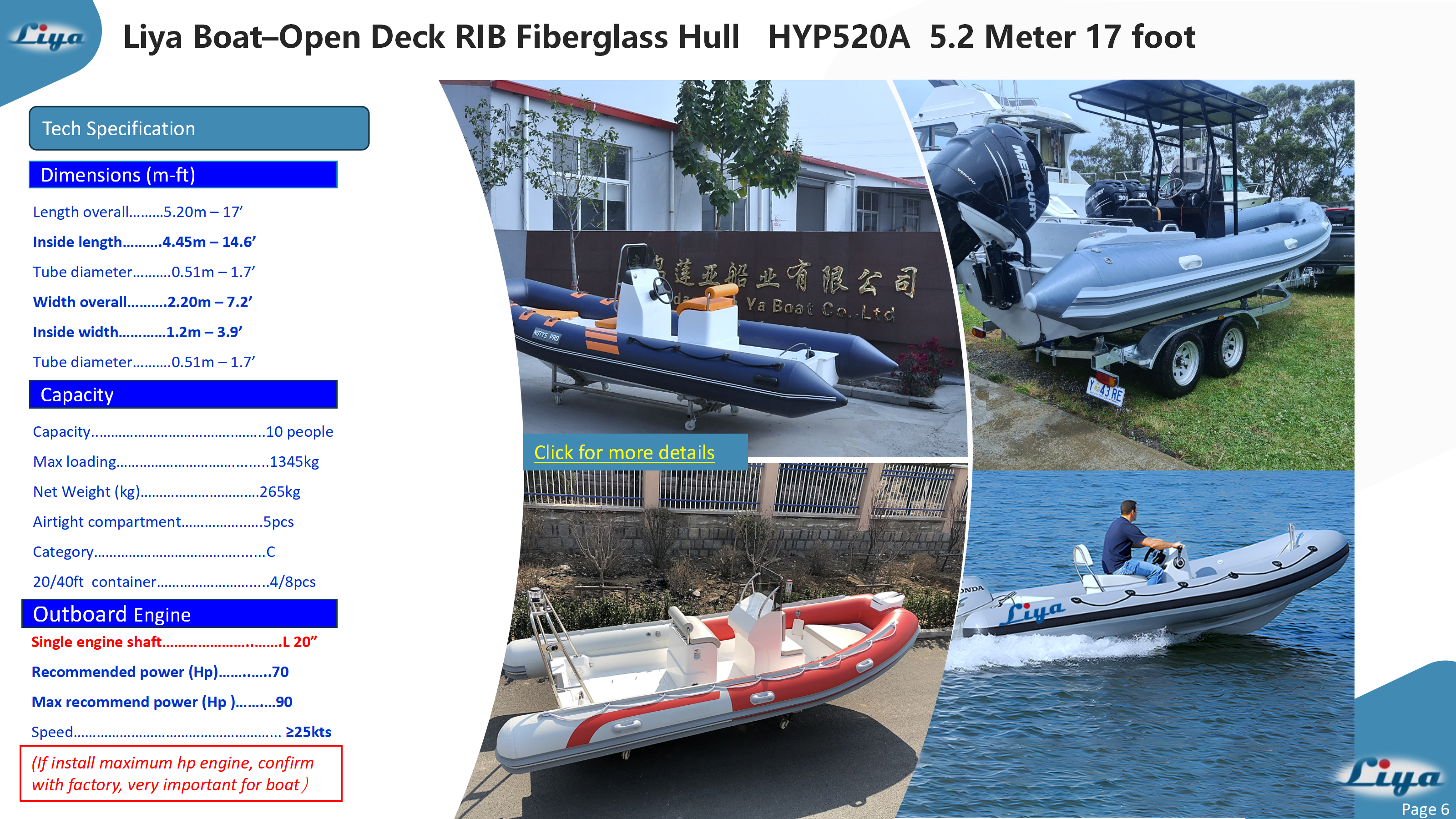 High load capacity of 1345 kg for heavy equipment or multiple passengers.