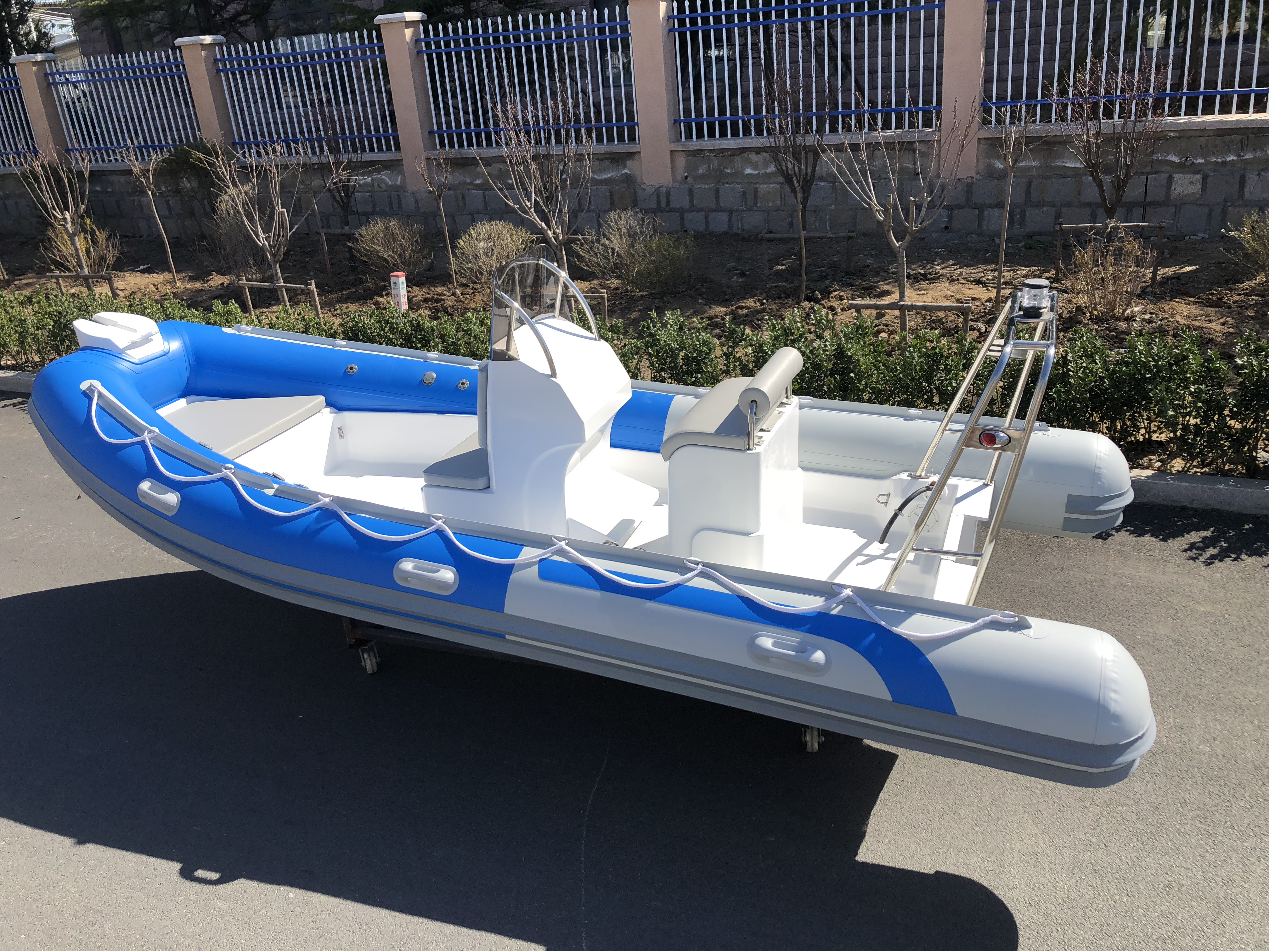 Economic commercial RIB boat offering high value for operators and large groups.