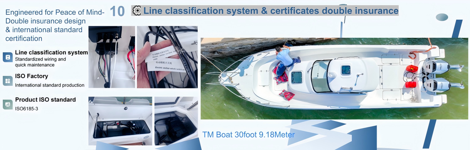 30 foot fishing boat with ISO certificate 30 foot fishing boat with ISO certificate