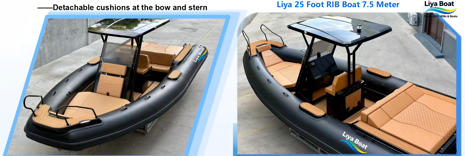 7.5 meter rigid hull inflatable boat 7.5 meter rigid hull inflatable boat with ladder