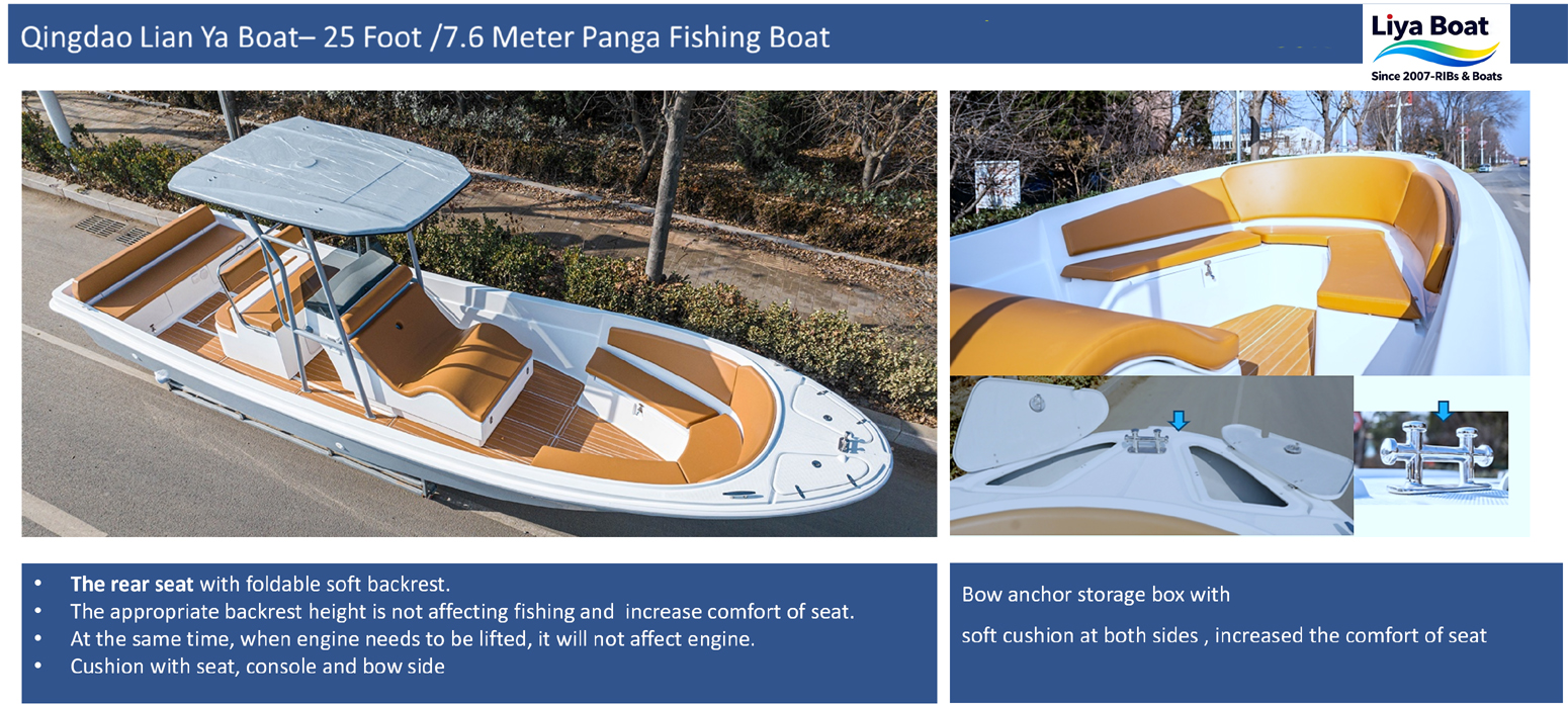 Custom Dual Console with Electronics Mounting on Fishing Panga