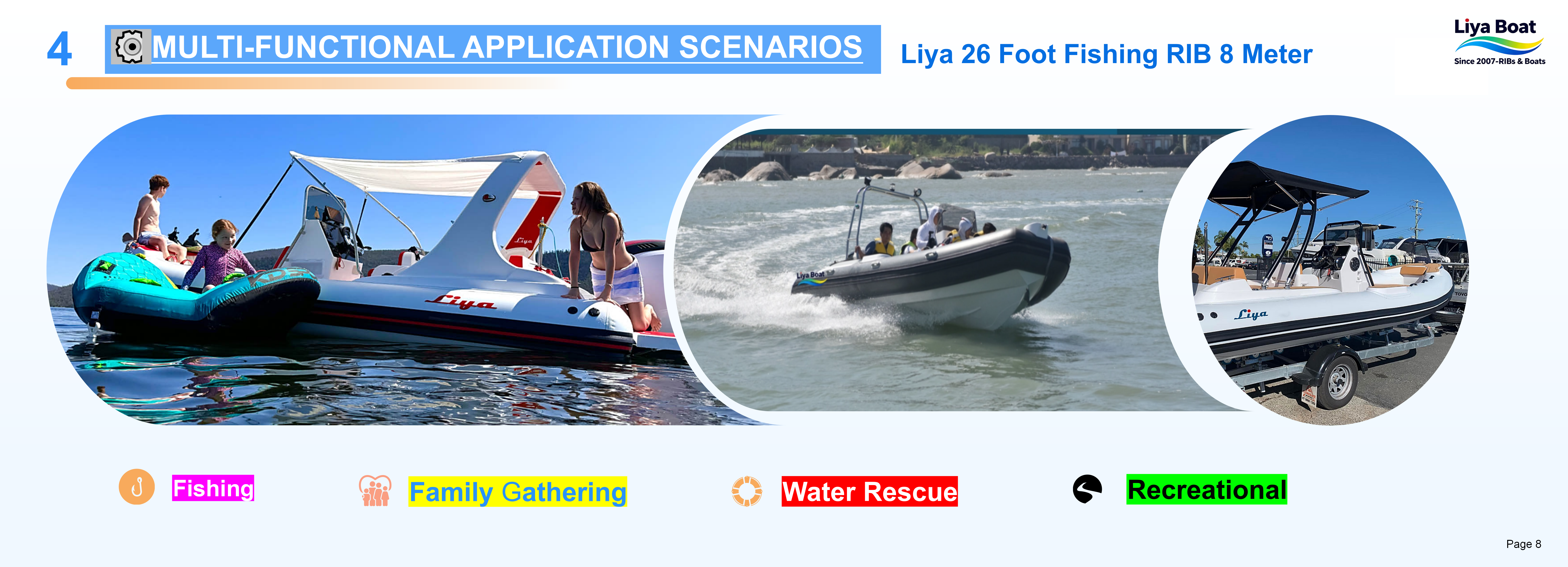 Liya 26 Foot Fishing RIB Boat_08