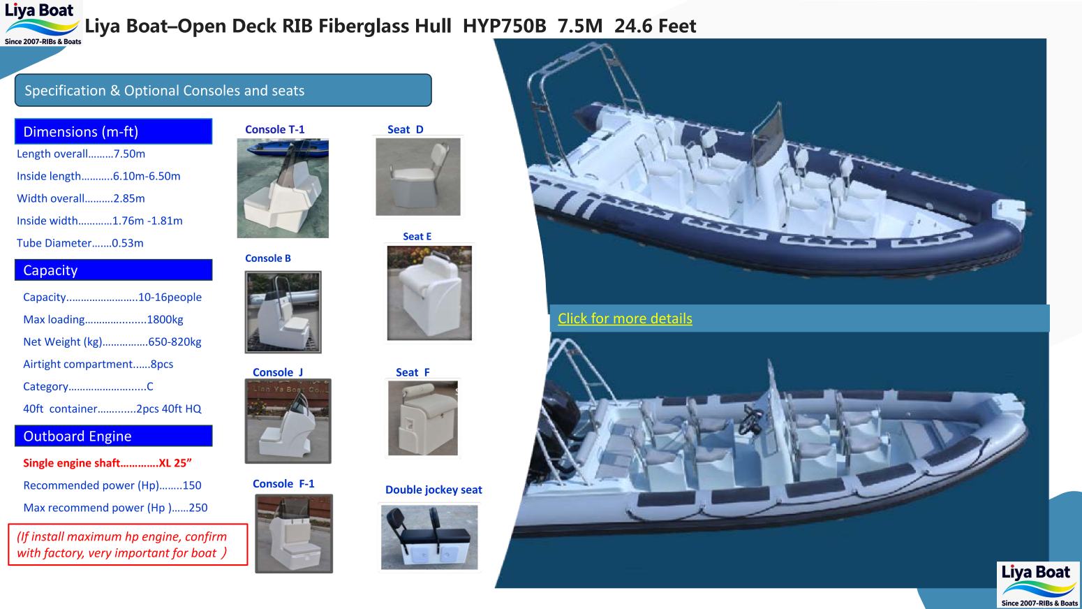 Reinforced Transom Close-up of Reinforced Transom and Engine Bracket