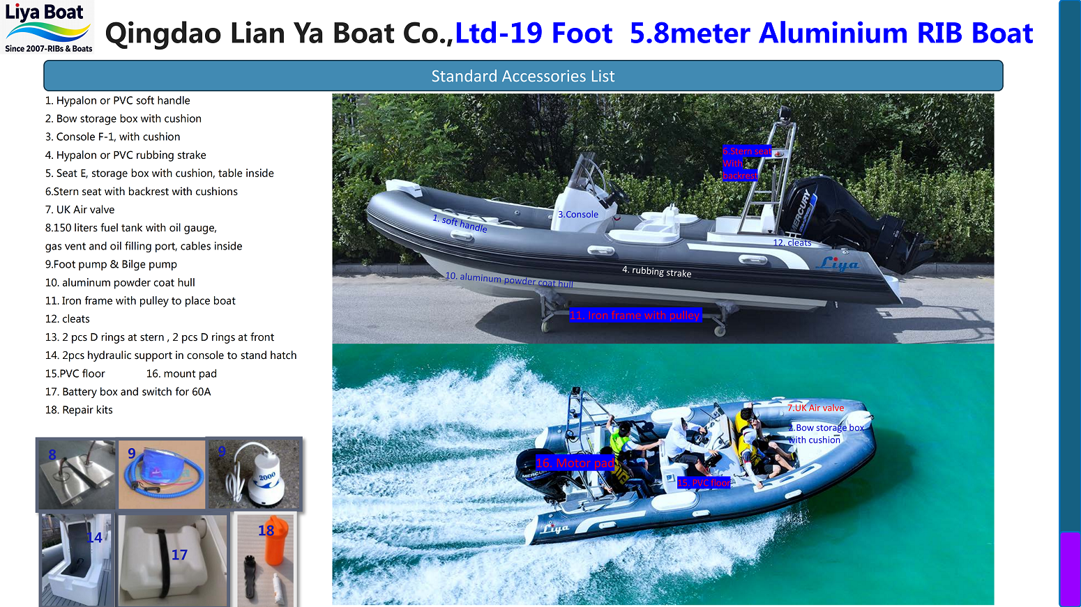 580 accessories2 Aluminum 580 accessories2