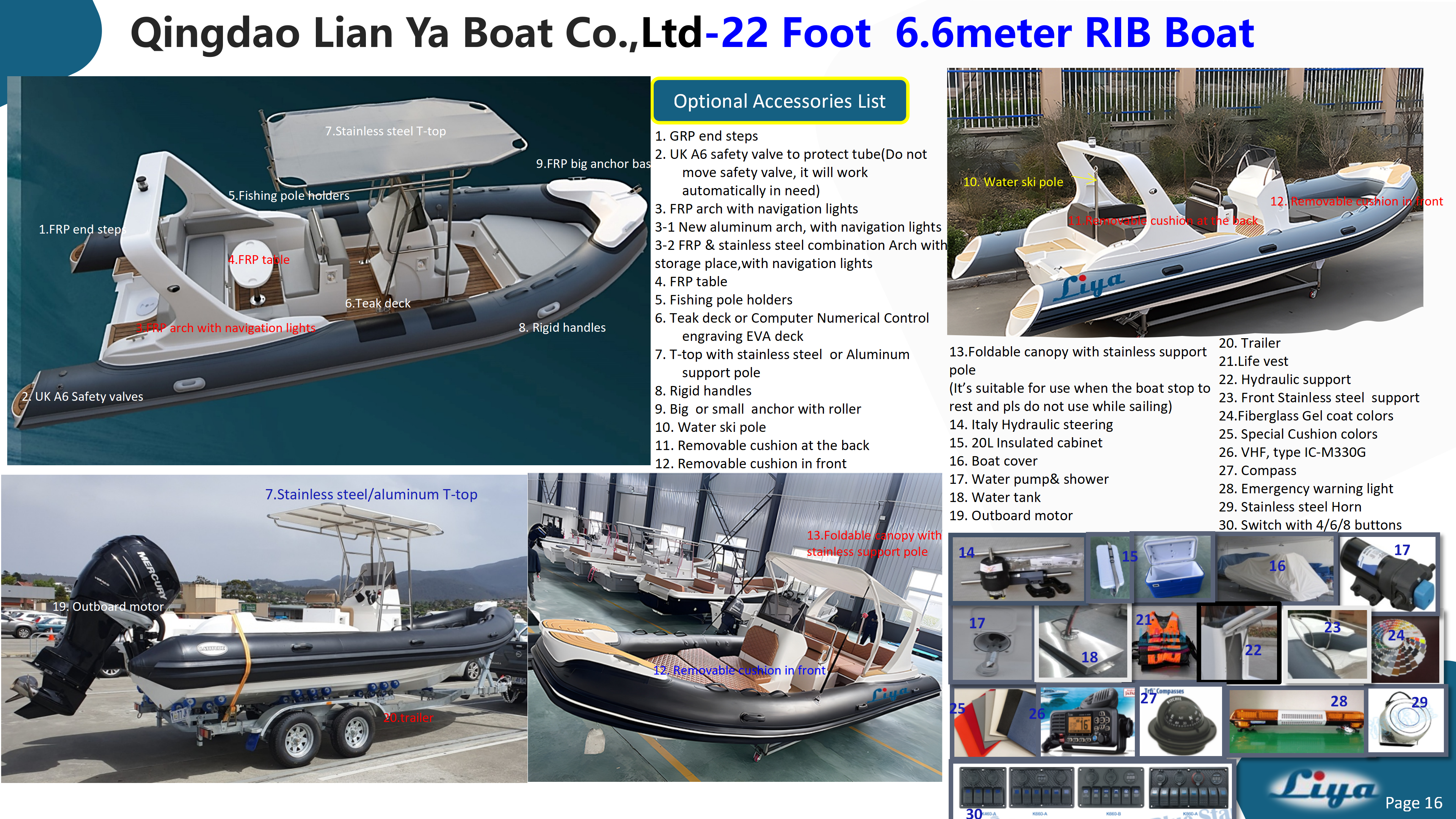 Liya 22 Foot RIB Classic_16