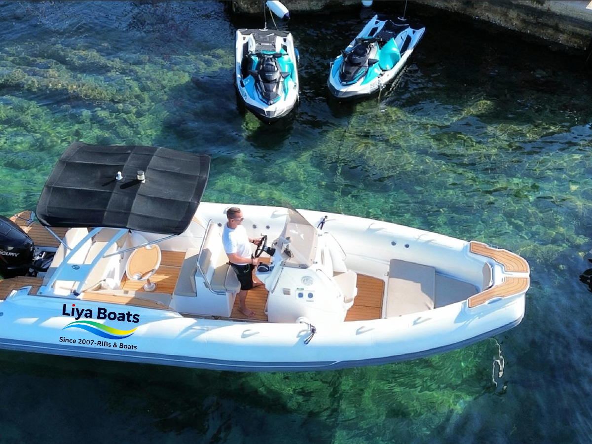 fiberglass hard-bottom inflatable boat