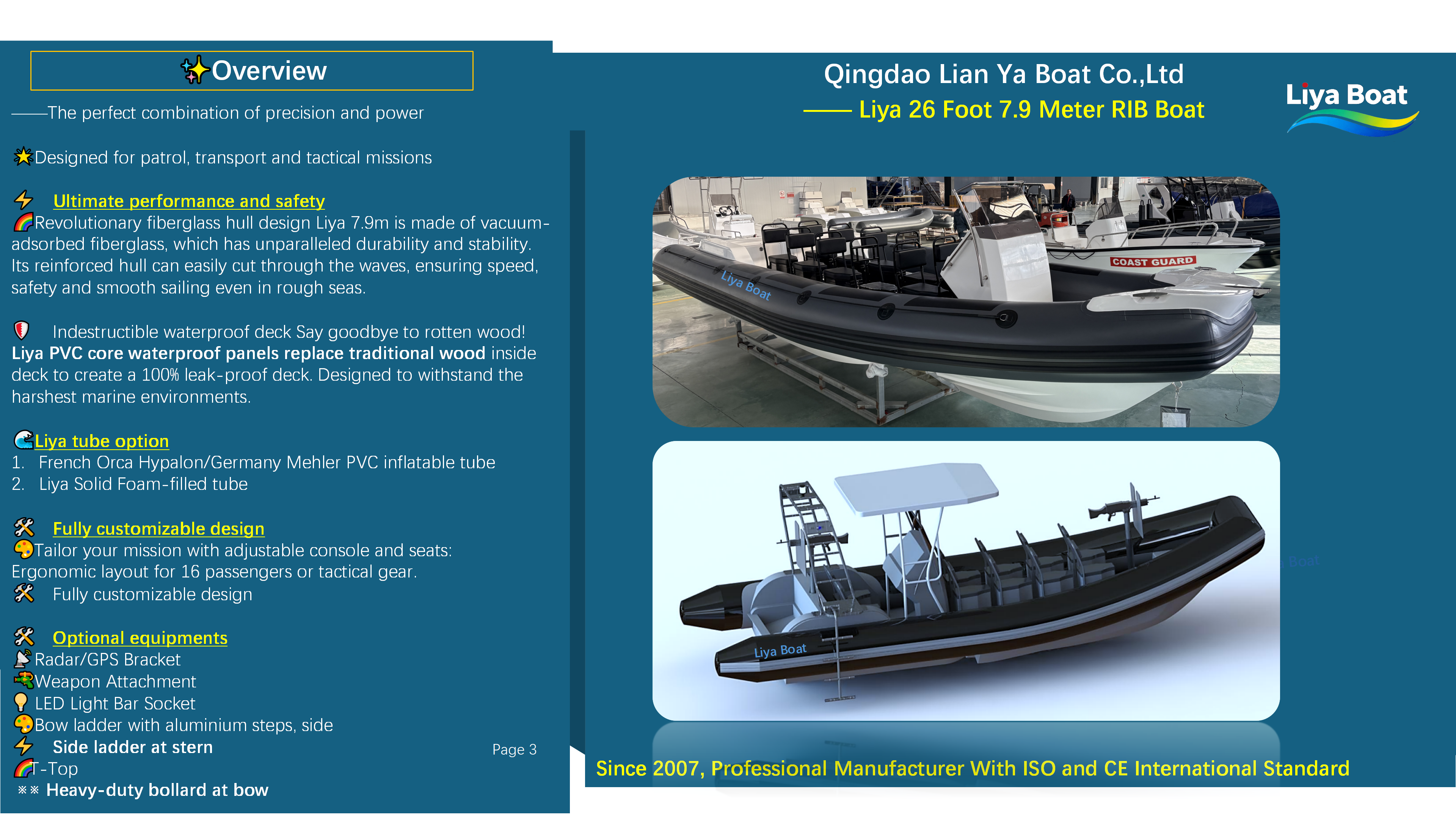 Liya Military RIB 26 Foot_03