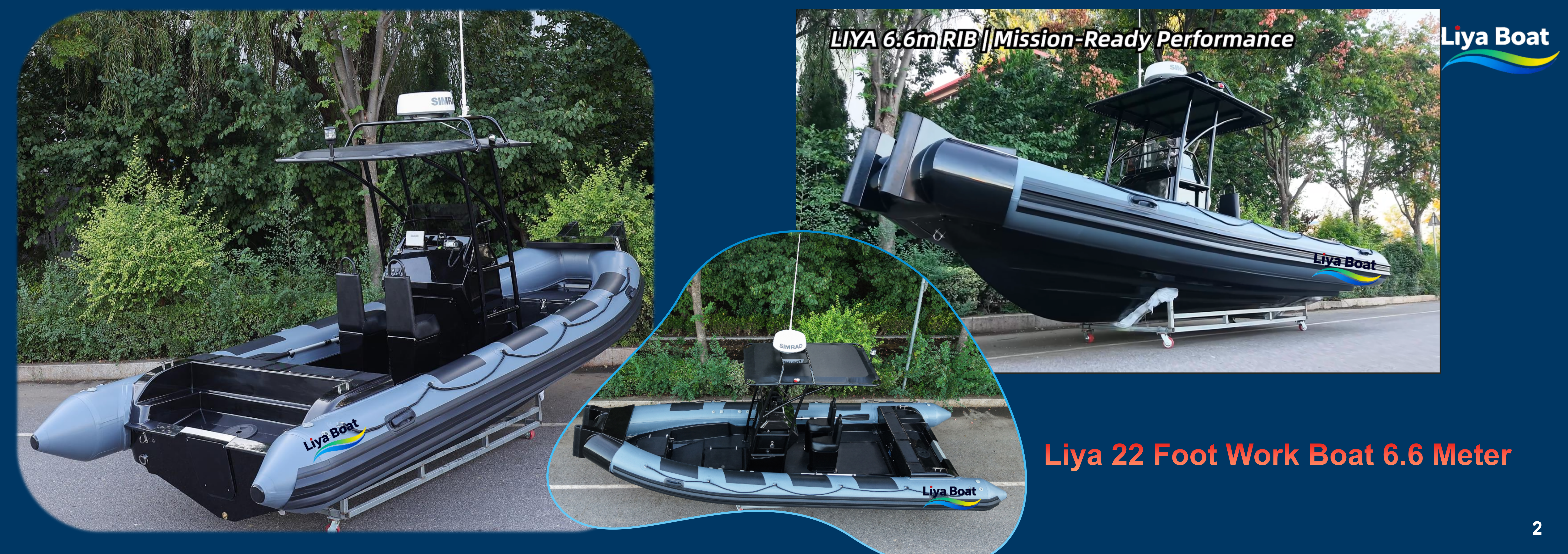 Liya 22 Foot Work Boat 6.6M_02