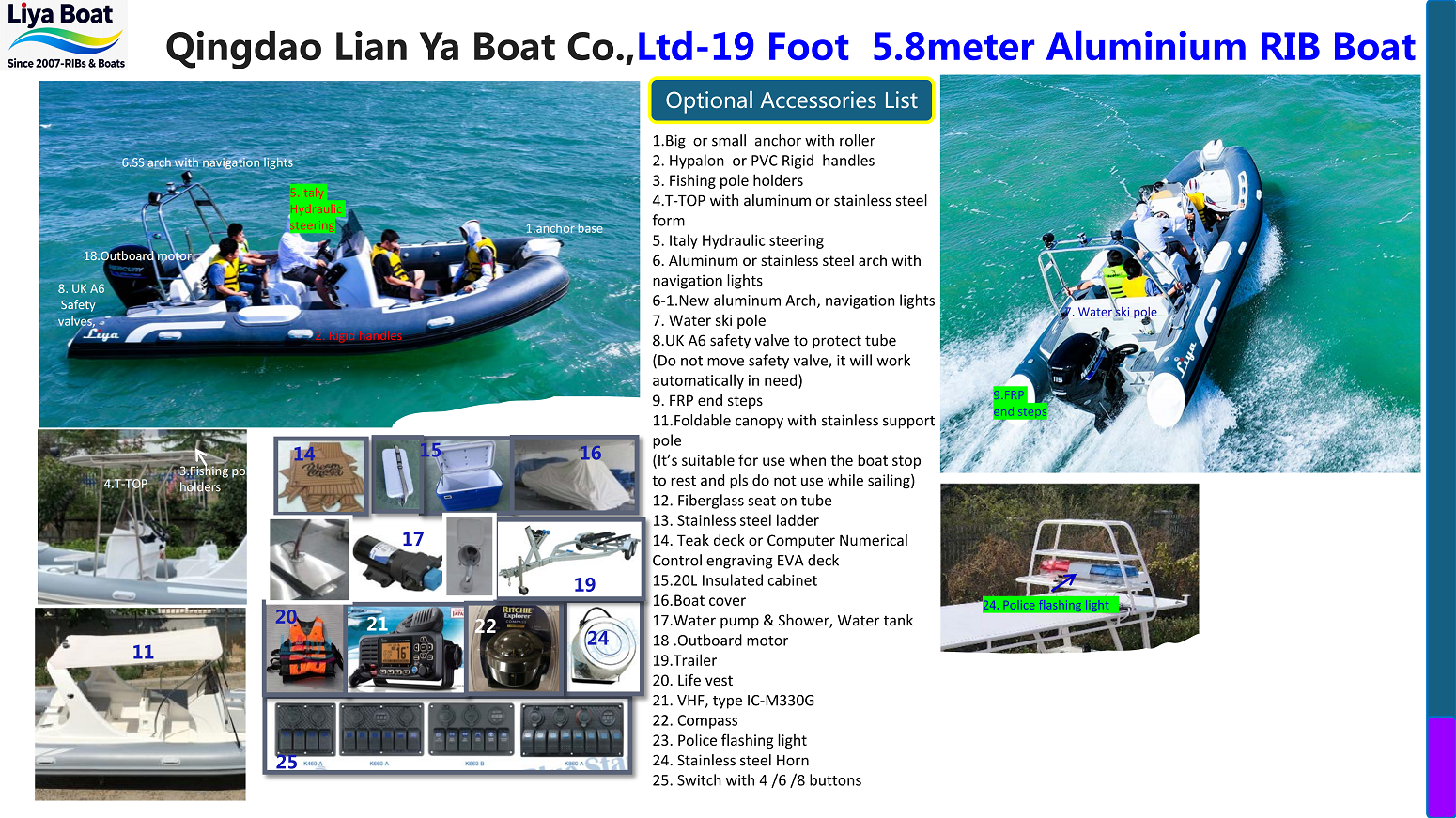 aluminum 580 accessories 3