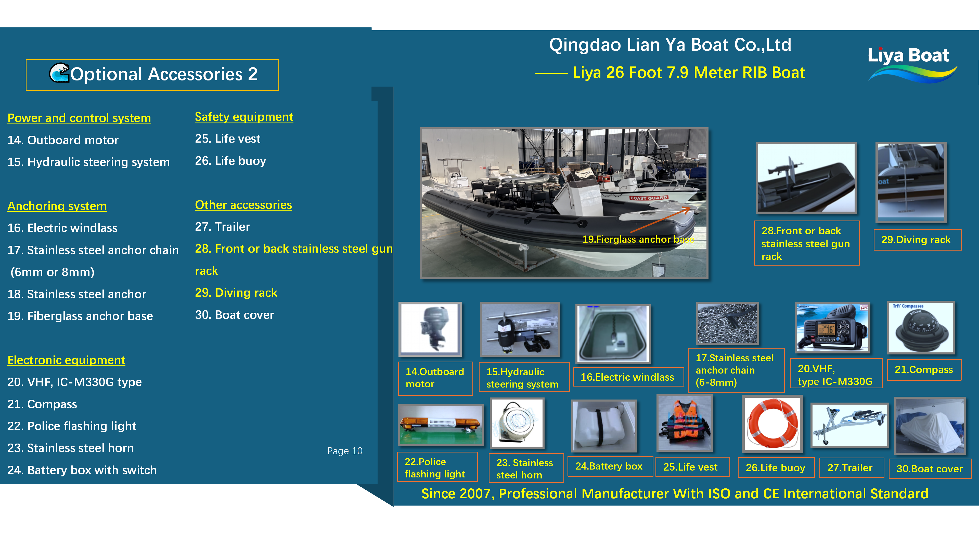 Liya Military RIB 26 Foot_10