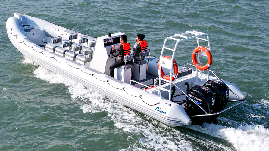 Liya Aluminium rib boat patrol boat navy rib RHIB