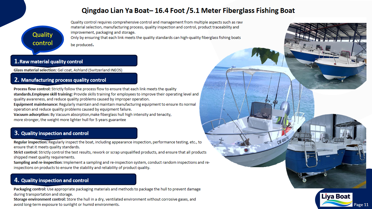 Liya 16.4ft Fiberglass Boat Liya 16.4 Foot Fiberglass Fishing Boat