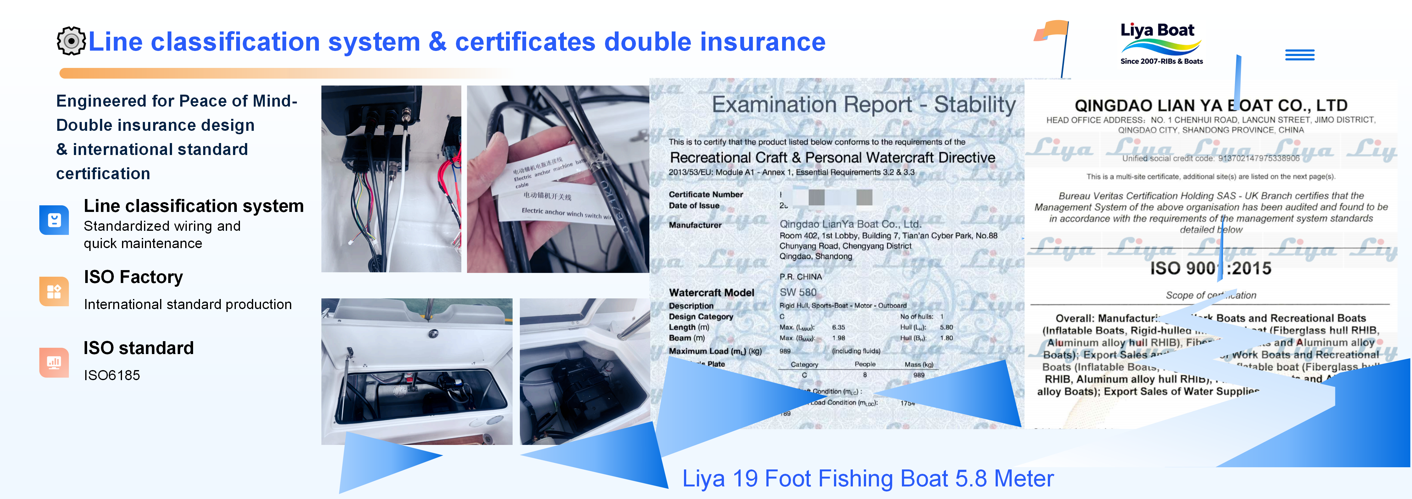 19ft FRP Panga Boat with CE