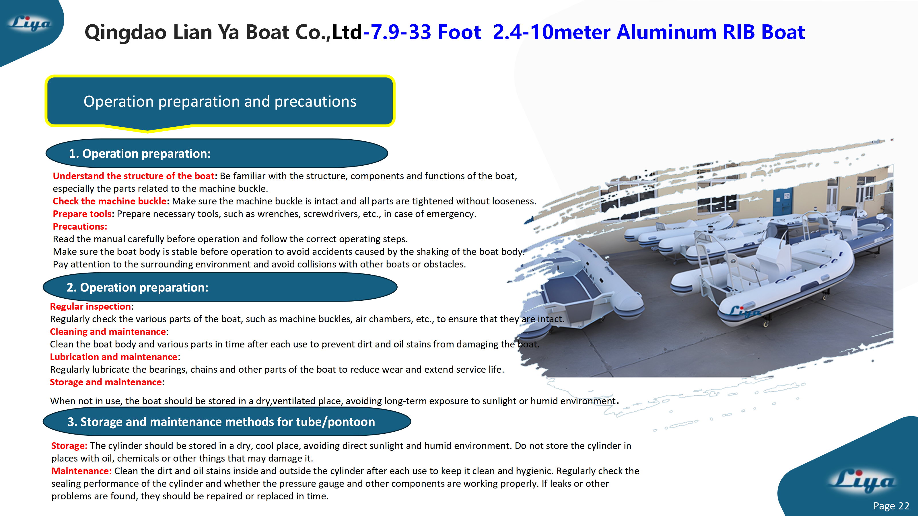 Lightweight Aluminum Boat Operation & Precautions