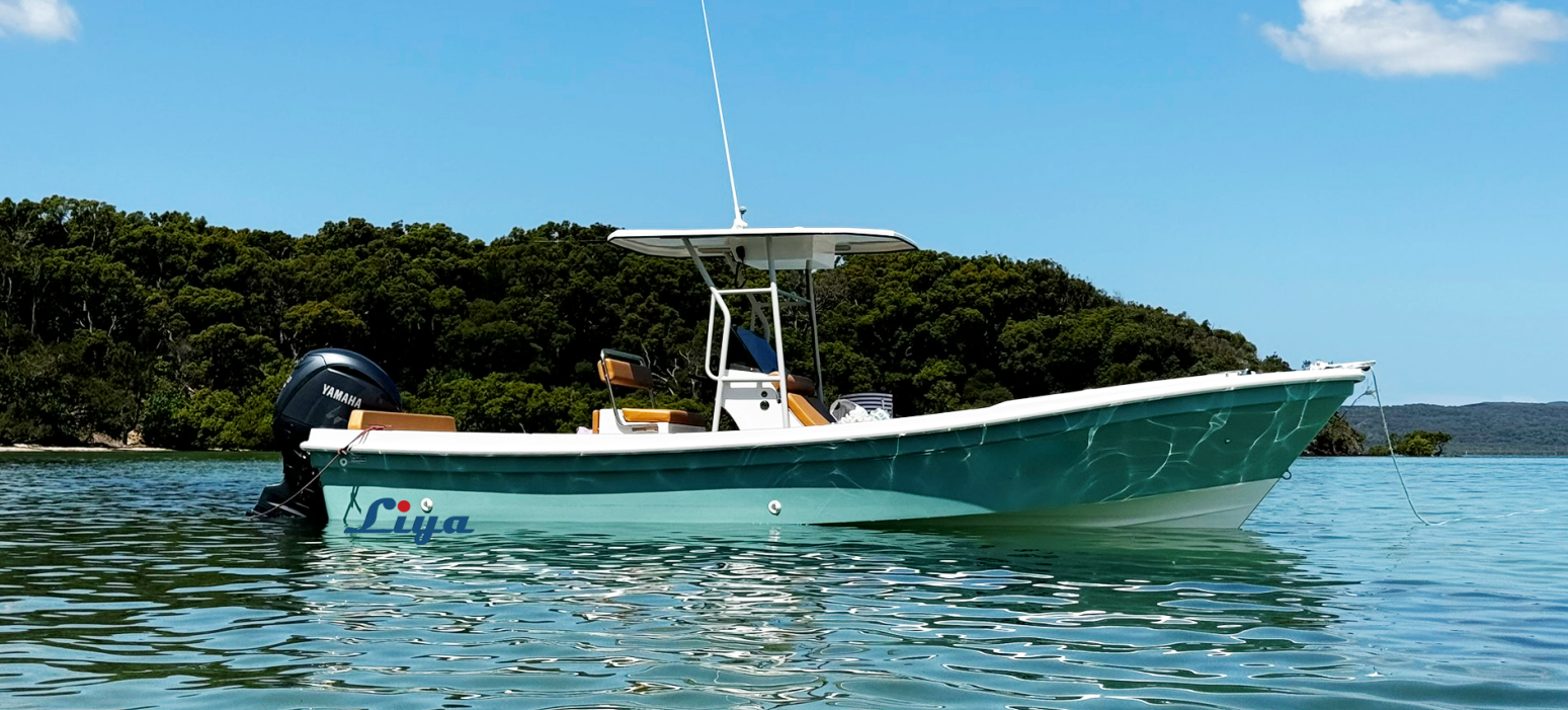 Liya 25ft panga fishing boat deep v hull