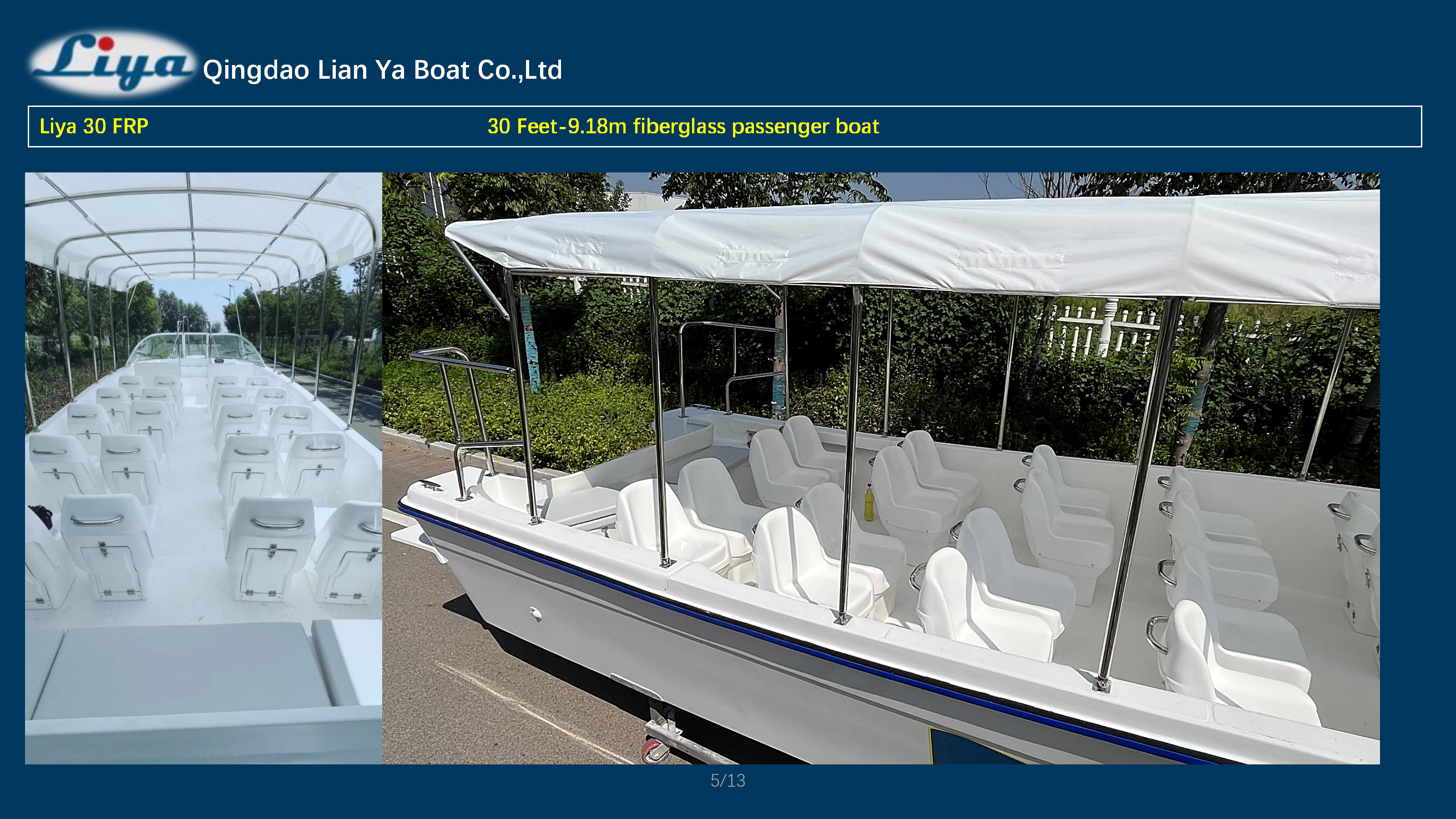 Optional large sun canopy providing essential shade and comfort for passengers on all trips.