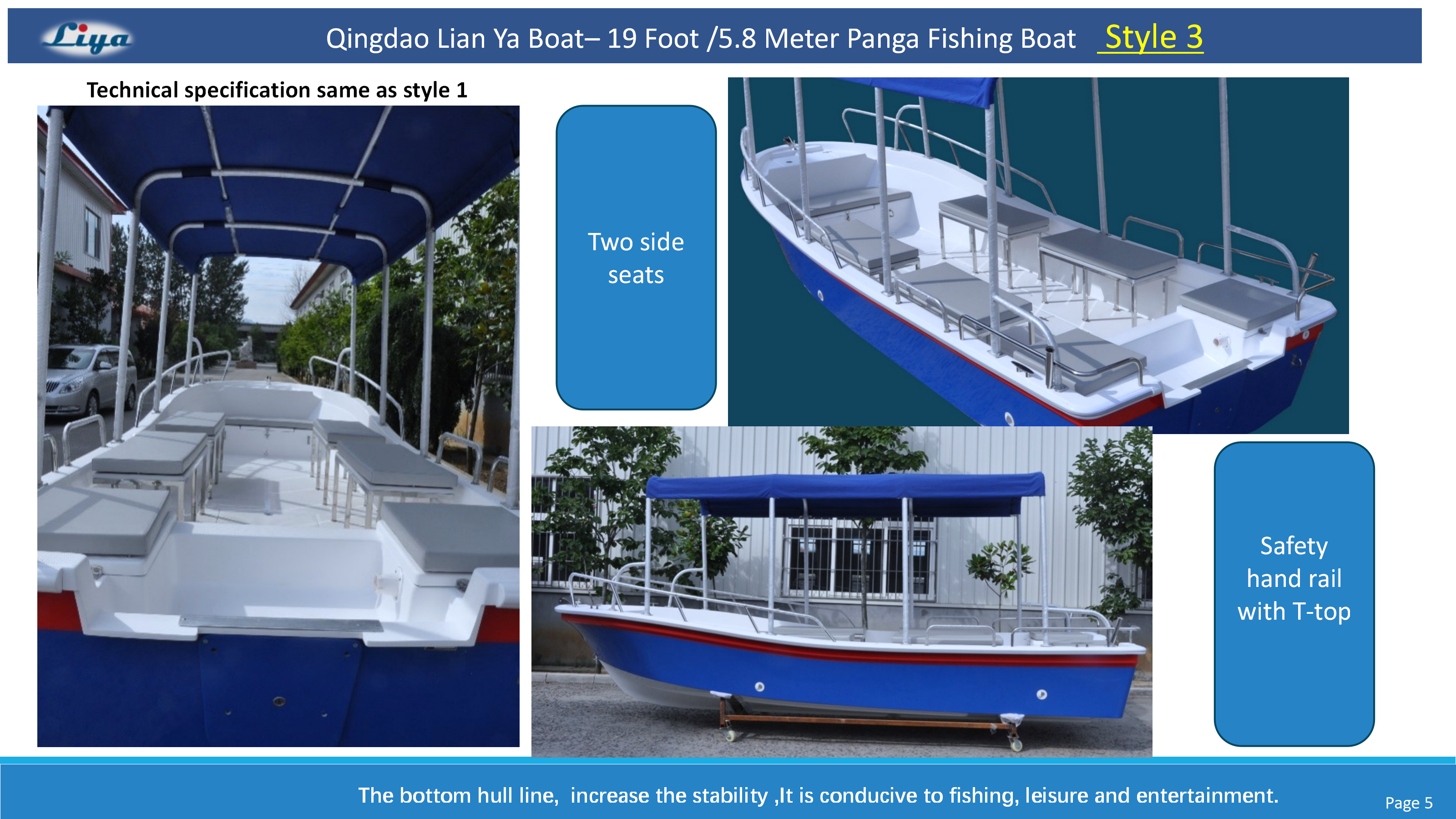 Liya 19 Foot Panga Fishing Boat_07