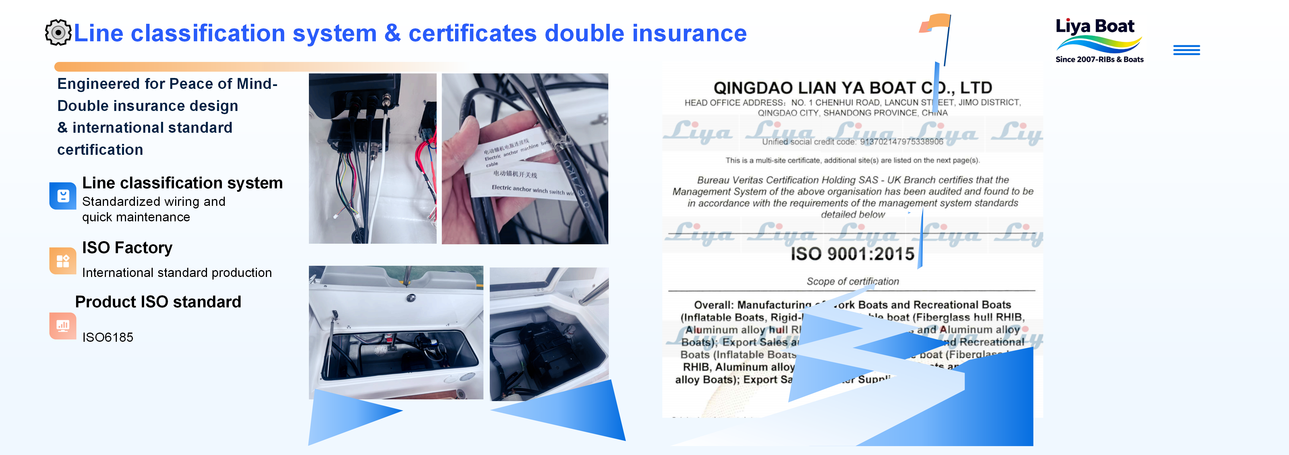 passenger shuttle boat with ISO certificate