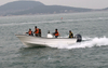 Liya 22Feet/6.6Meter fiberglass hull fishing boats for 7people