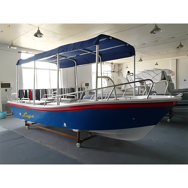 Liya 19Feet/5.8Meter fiberglass work boat for 8people