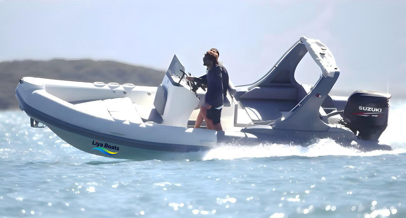 Liya 6.6m (22ft) Inflatable RIB Boat for 12 Persons - CE Certified Commercial & Recreational RIB