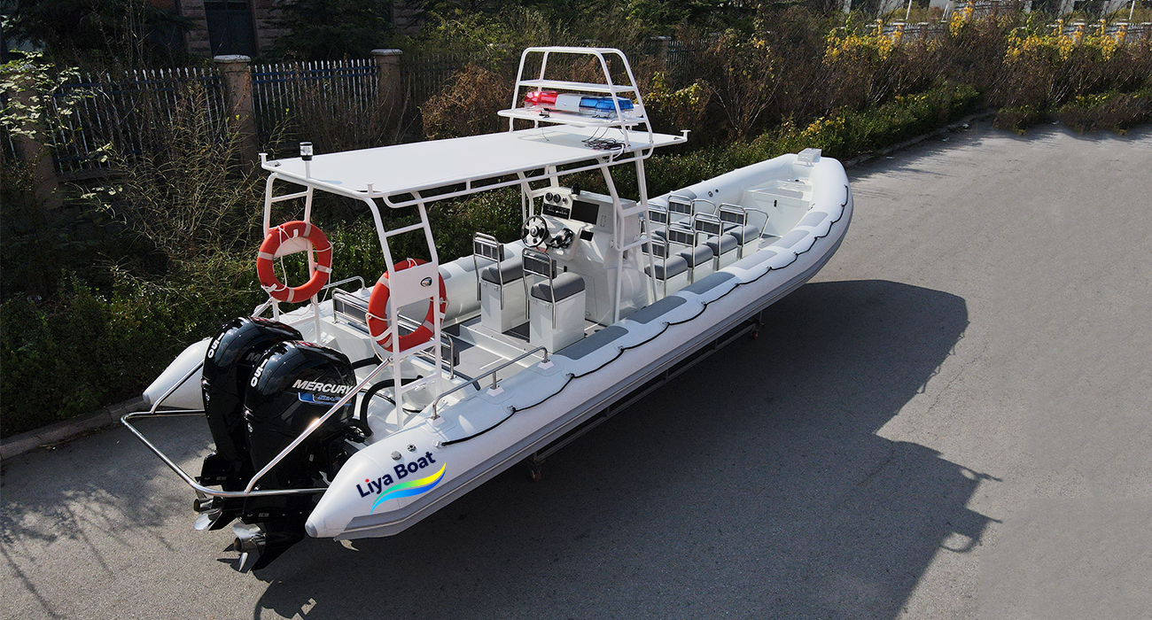 Liya 34ft Aluminum Patrol RIB Boat, High-Speed, 14 Person, CE B&C Certified