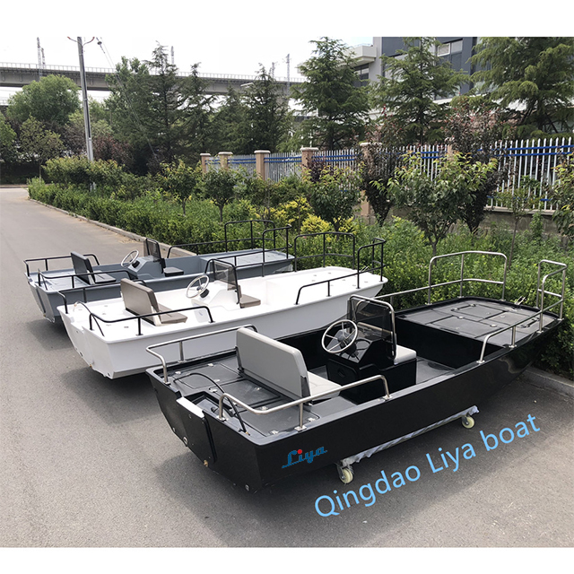 Liya 13.8Feet/4.2Meter mini fiberglass boat for 4people