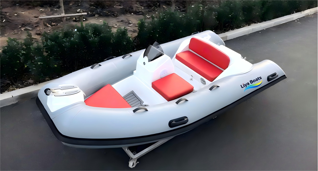 Liya 3.8m High-Speed RlB Tender Boat for Luxury Yachts |CE Certified RlB