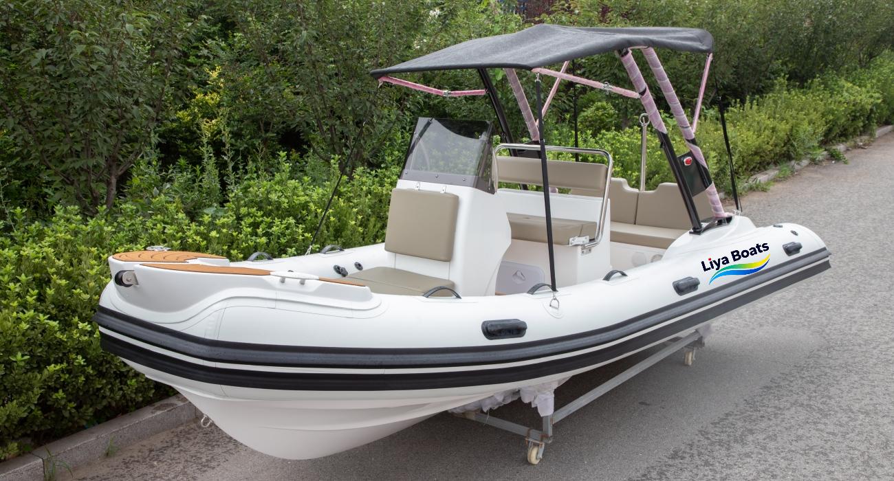 Liya 5.2m 17FT Center Console RlB Boat |10 Person, 150L Fuel Tank, CE Certified