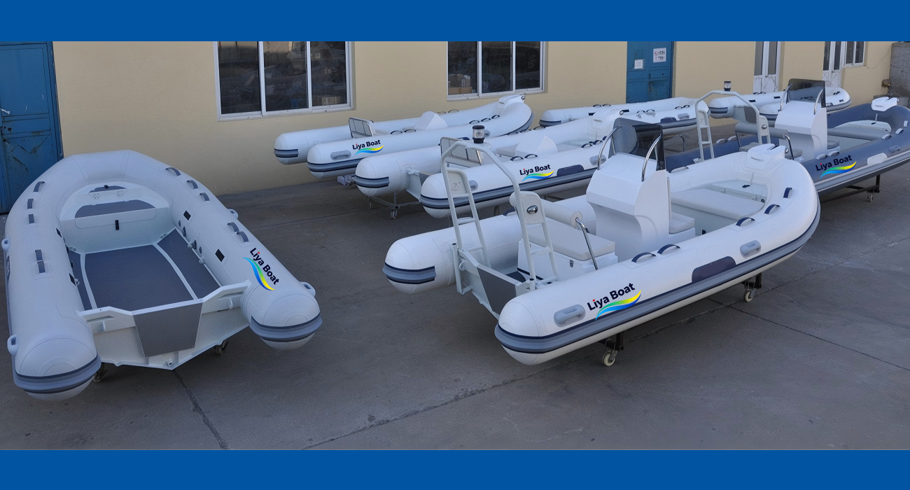 Liya 4.3m 14FT 7 Person Aluminum RIB Dinghy For Sale | CE Certified