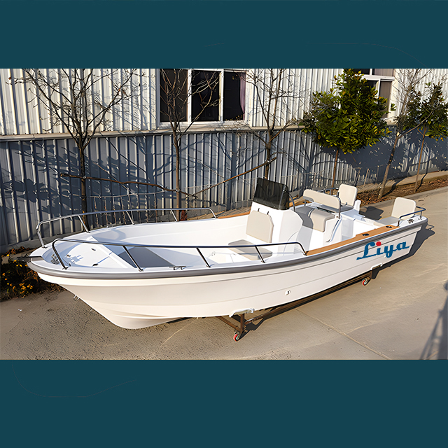 Liya 22Feet/6.6Meter fiberglass hull fishing boats for 7people