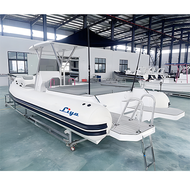 Liya RHIB Boat 25 Feet Luxury Rigid Inflatable Boat 7.5 Meter