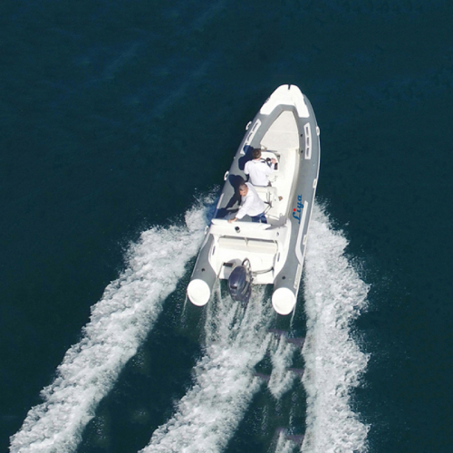 17FT RIB Boat with motor