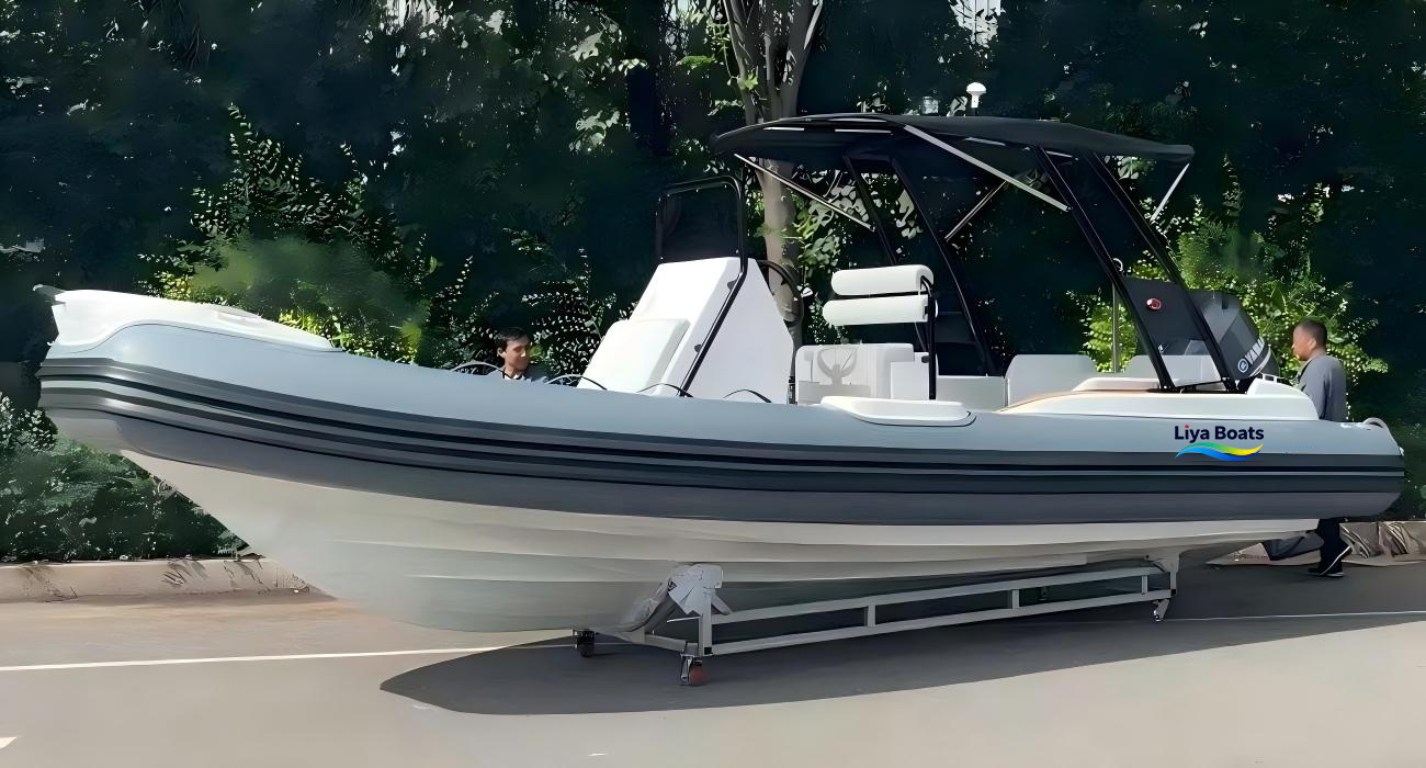Liya 6.6m (22ft) Inflatable RIB Boat for 12 Persons - CE Certified Commercial & Recreational RIB