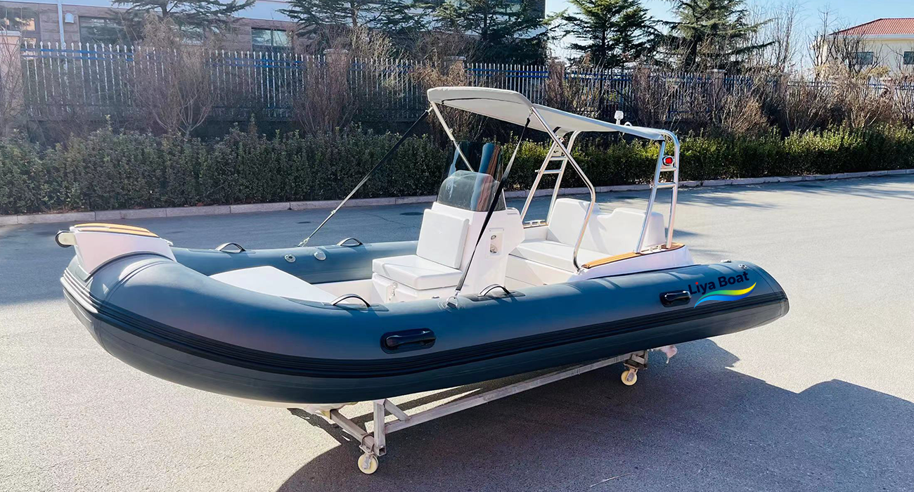 Liya 14ft Center Console RIB Boat 7 Person Capacity with CE