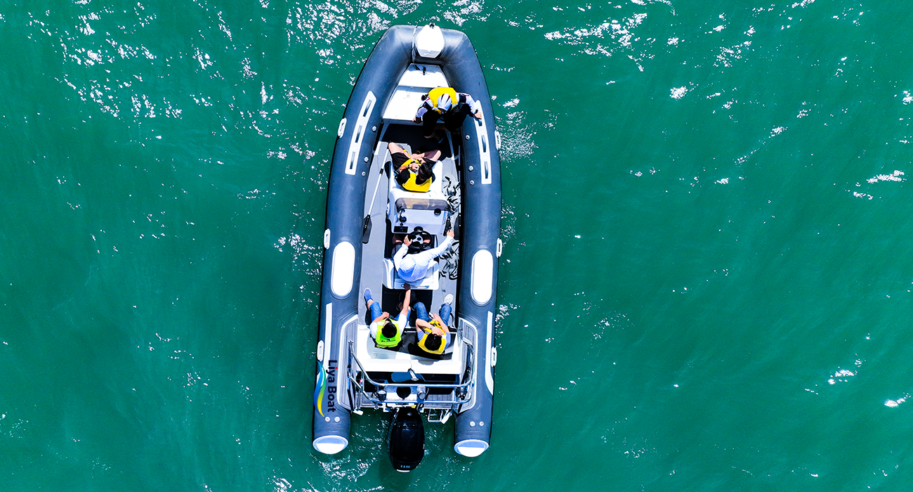 Liya 19ft Aluminum Hull RIB Tender Boat for Yacht & Commercial Use