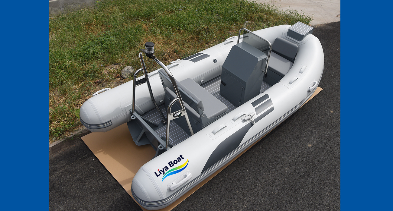 Liya 2.4-5.2m Customizable Aluminium RIB Dinghy Boat for Work & Leisure