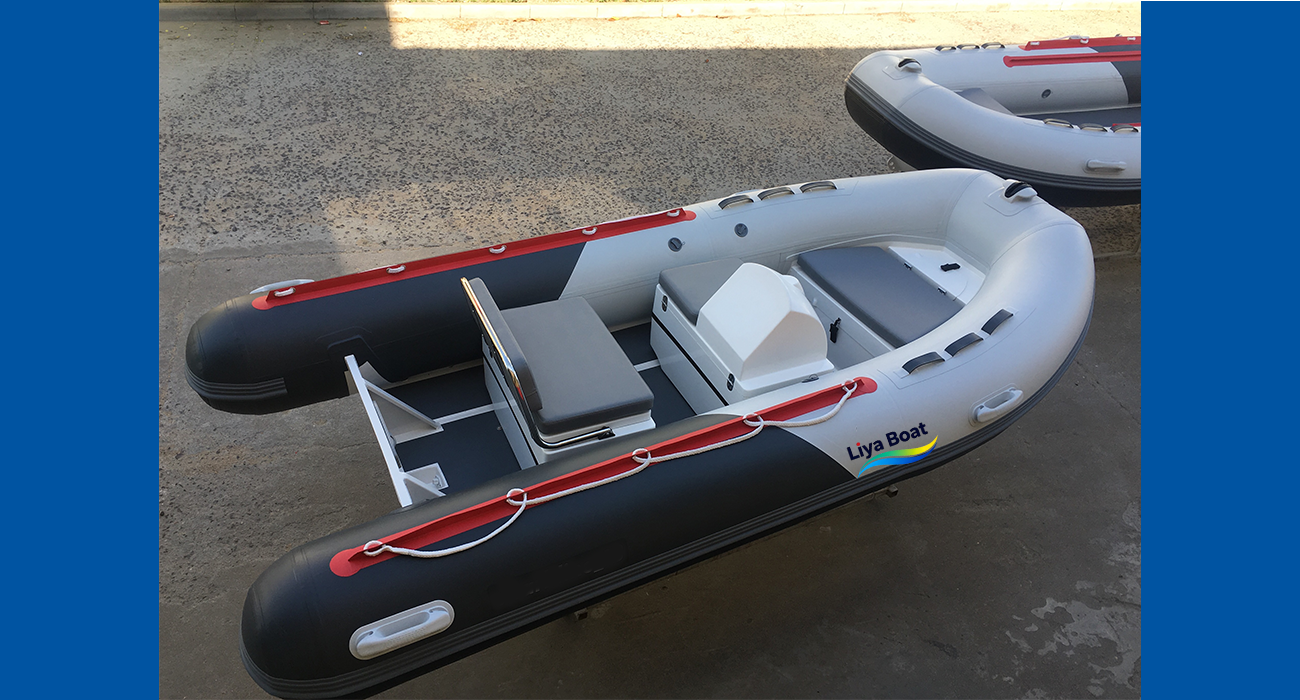 Liya 4.3m 14FT 7 Person Aluminum RIB Dinghy For Sale | CE Certified