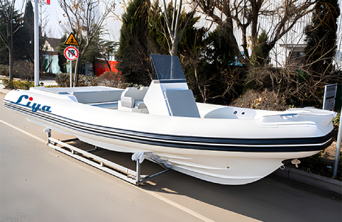 Liya New 25 Feet Luxury Rib Boat Hypalon Boat With Twin Engines