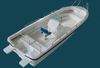 Liya 19.8Feet/6M single hull fiberglass boat for 8people