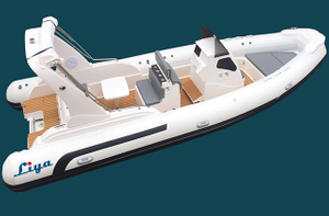 Liya 24.6Feet Large RIB Inflatable Boat 7.5Meter