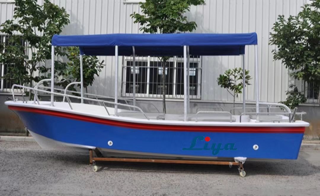 19Feet panga boat with canopy