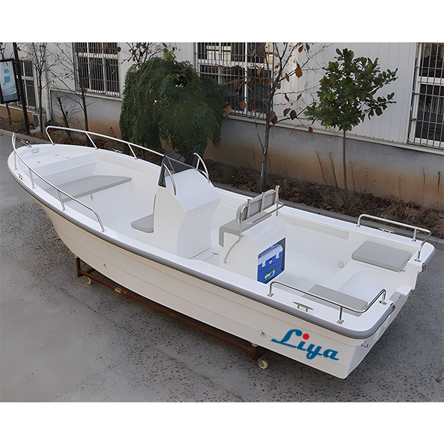 Liya 22Feet/6.6Meter fiberglass hull fishing boats for 7people