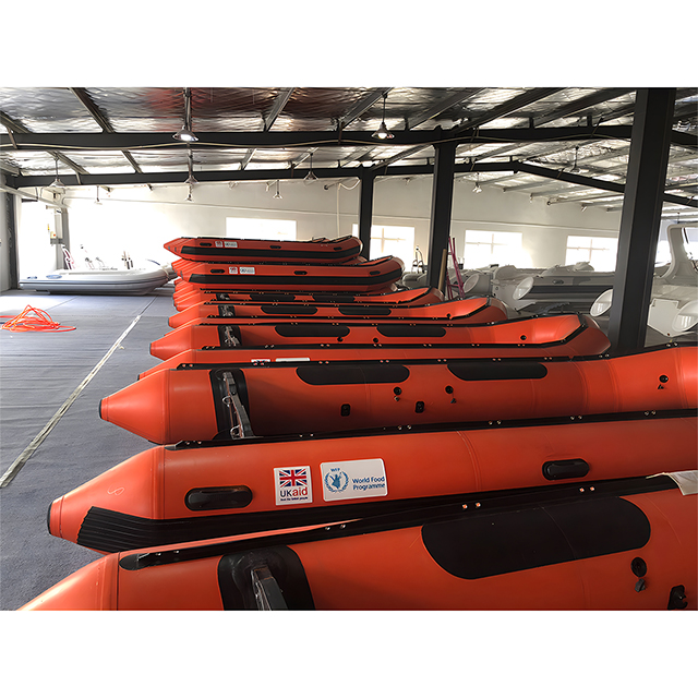 Liya Inflatable Rescue Boat Hypalon Boat 4.3-6.5 Meter