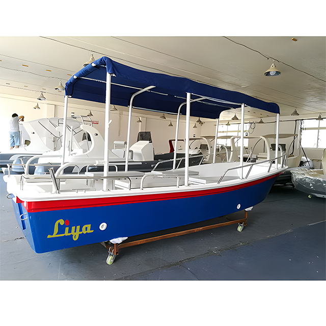 Liya 19Feet/5.8Meter fiberglass work boat for 8people