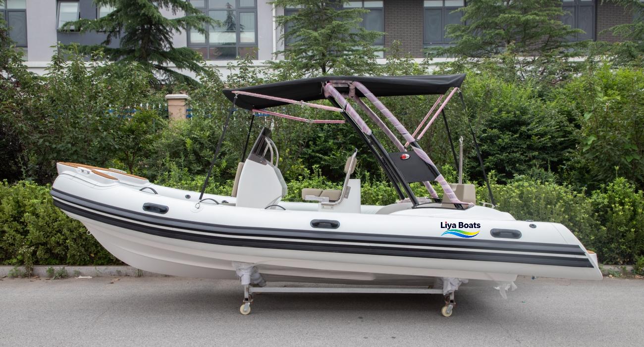 Liya 5.2m 17FT Center Console RlB Boat |10 Person, 150L Fuel Tank, CE Certified