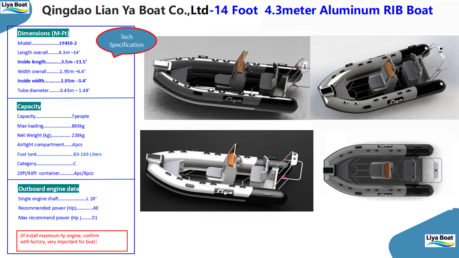 Spacious Cockpit for Small Dinghy Spacious Cockpit for a 7-Person Small Dinghy