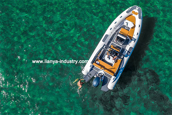 6.6 meter luxury rib boat