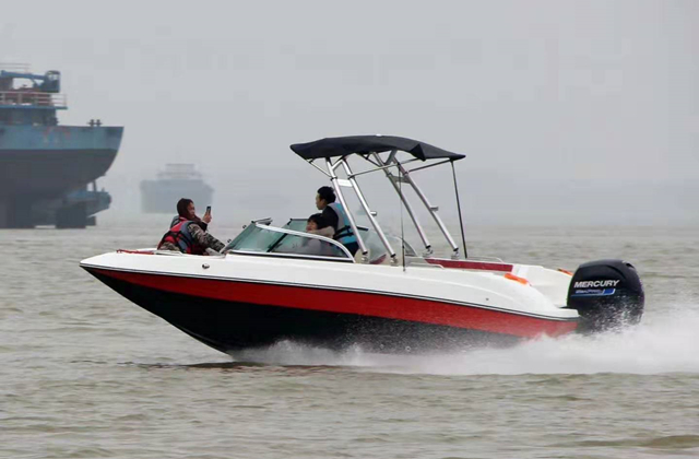 Liya 5.8m fiberglass fishing boat sport yacht for 6-8people